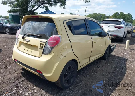 2014 Chevrolet Spark 1Lt Auto из США, поврежденный, VIN KL8CD6S98EC419406